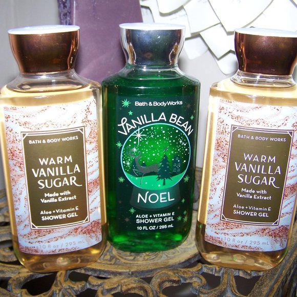 Bath & Body Works Other - Bath & Body Works NWT Vanilla Shower Gels - Set of 3